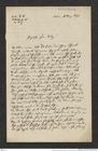 Nachlass Franz Steindachner, Brief von C. B. Klunzinger an Franz Steindachner (18.03.1879), Inv.Nr. 269.02, Seite 1